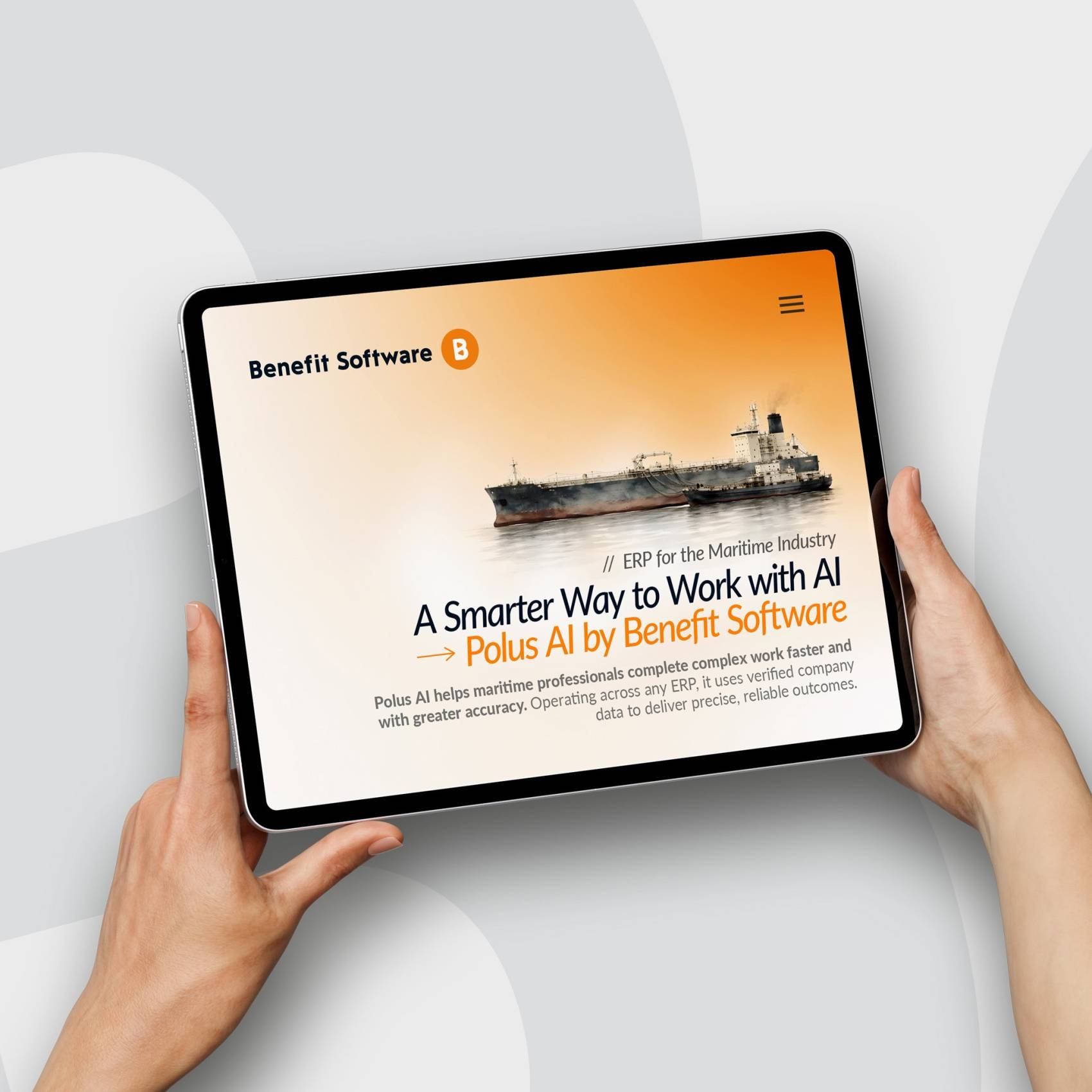 benefit software - visual identity by mb―design