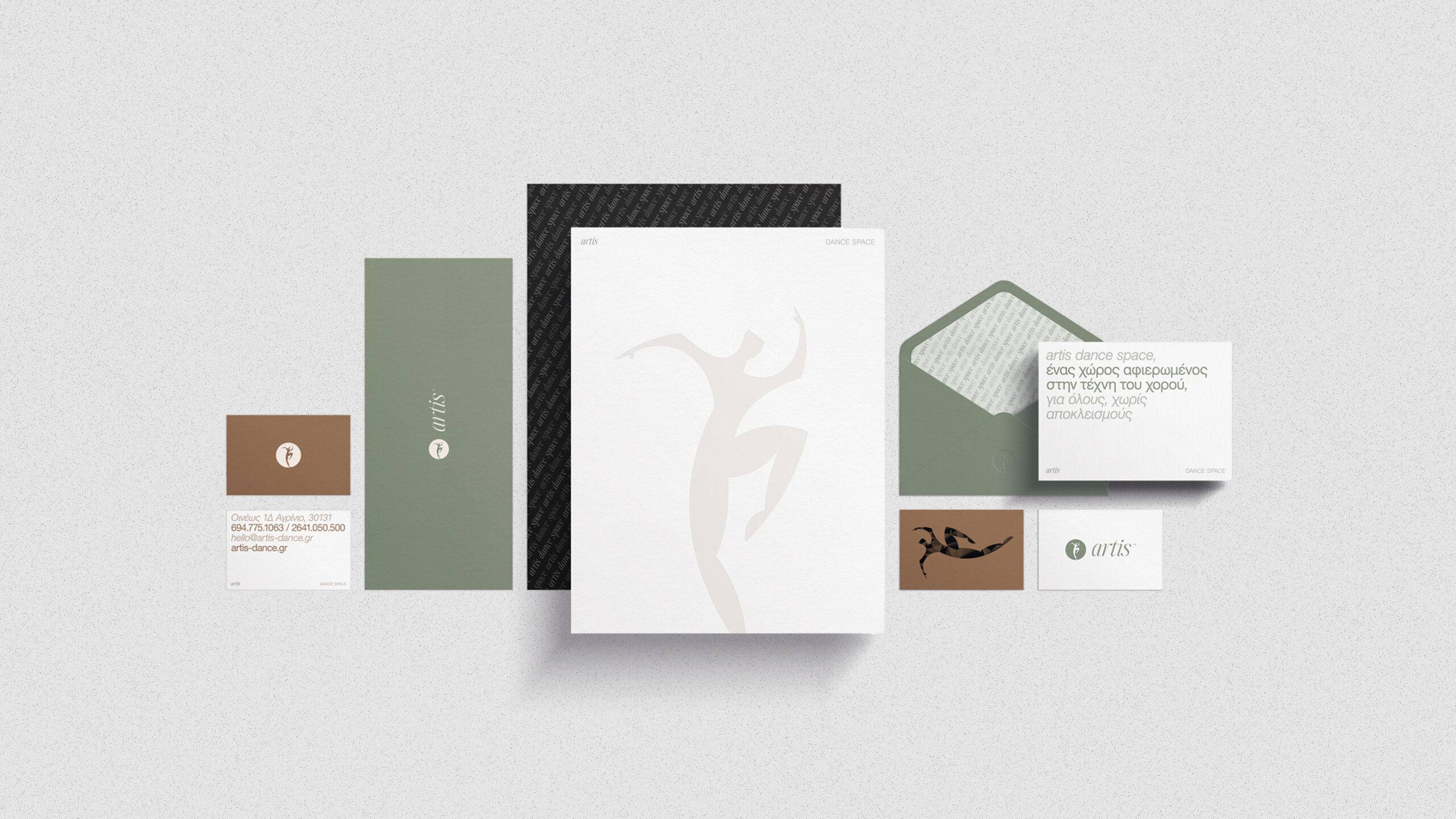 artis dance space - visual identity by mb―design