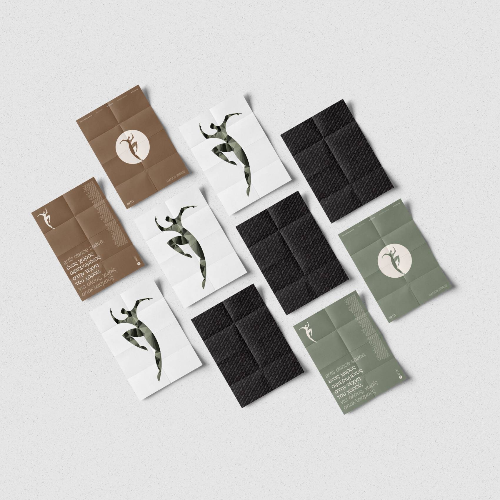 artis dance space - visual identity by mb―design