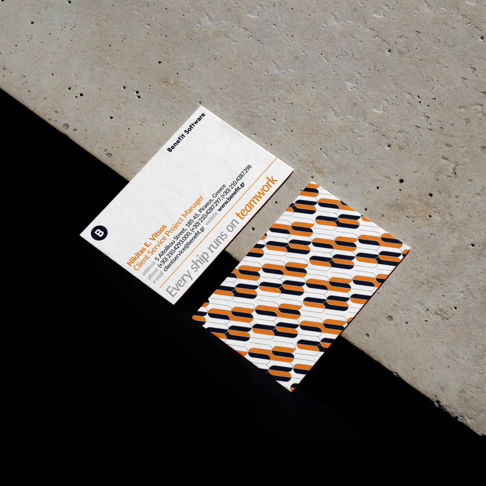 benefit software - visual identity by mb―design