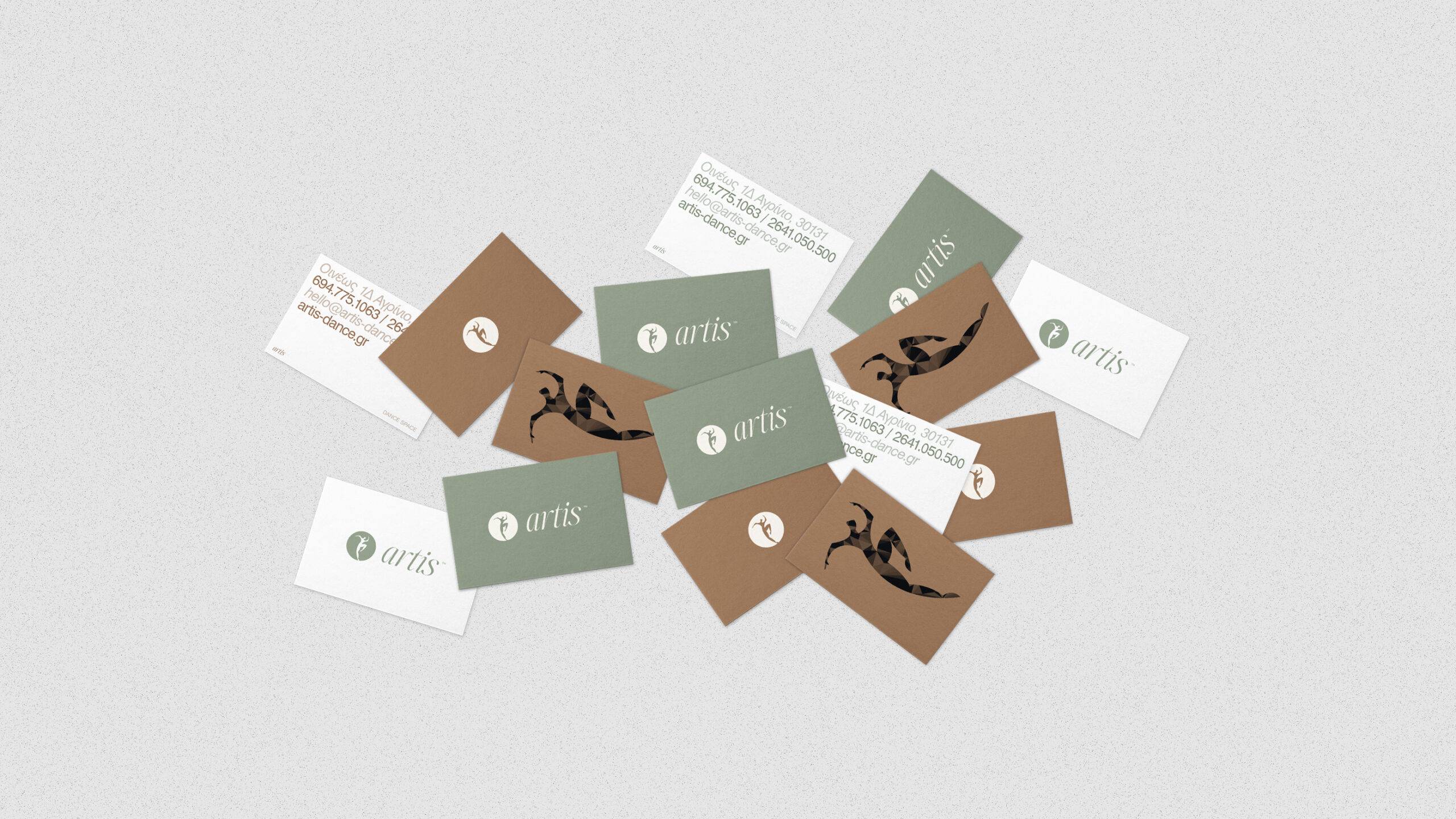 artis dance space - visual identity by mb―design