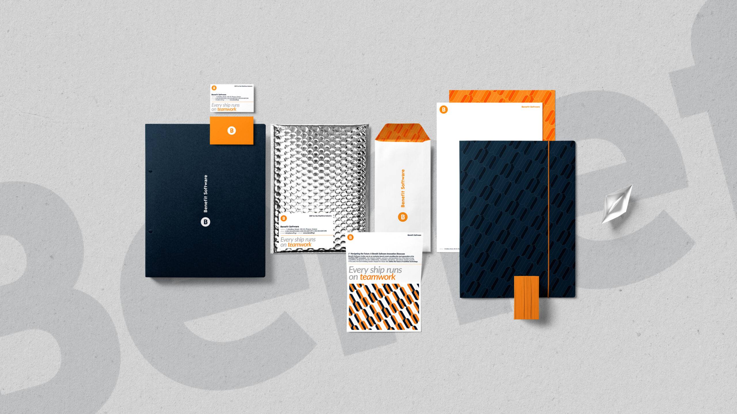 benefit software - visual identity by mb―design