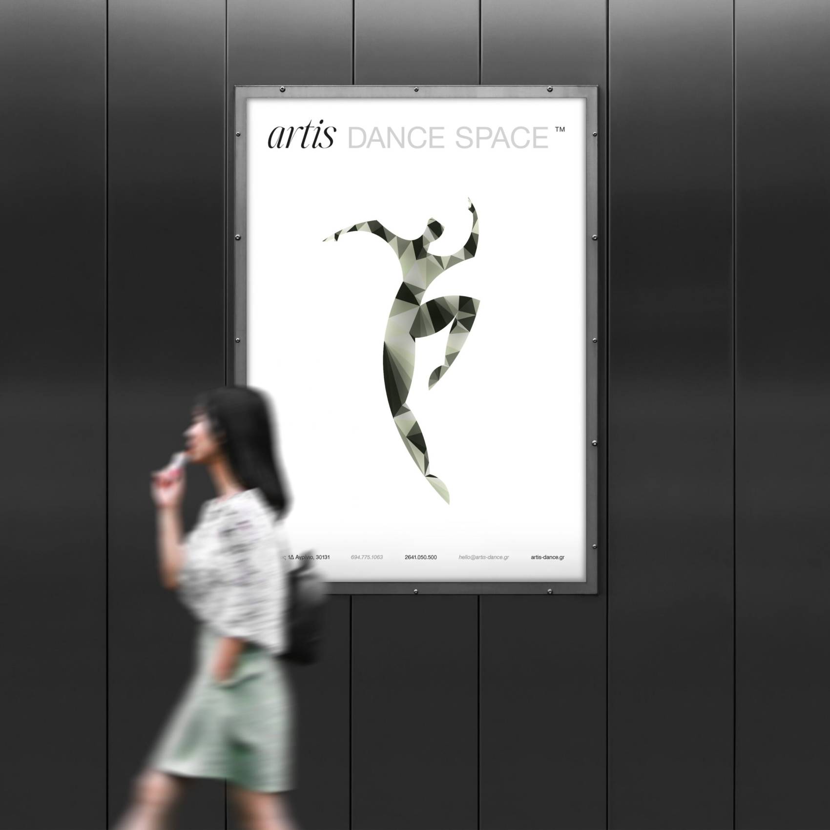 artis dance space - visual identity by mb―design