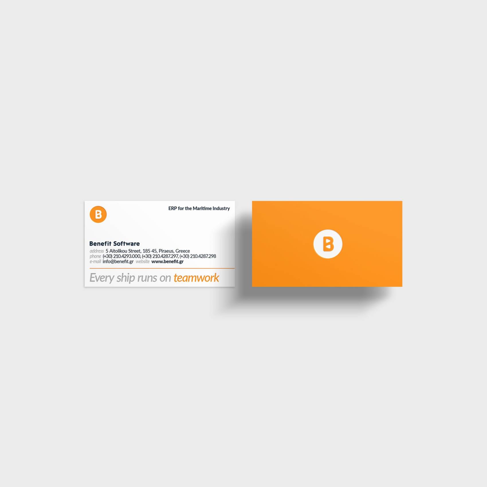 benefit software - visual identity by mb―design