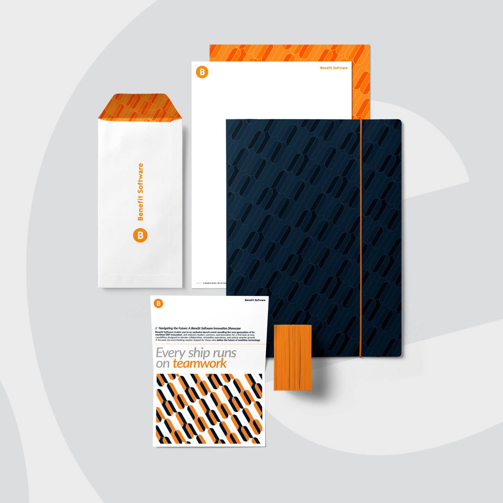 benefit software - visual identity by mb―design