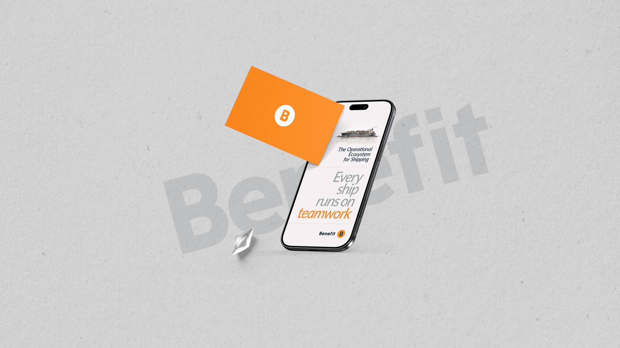 benefit software - visual identity by mb―design