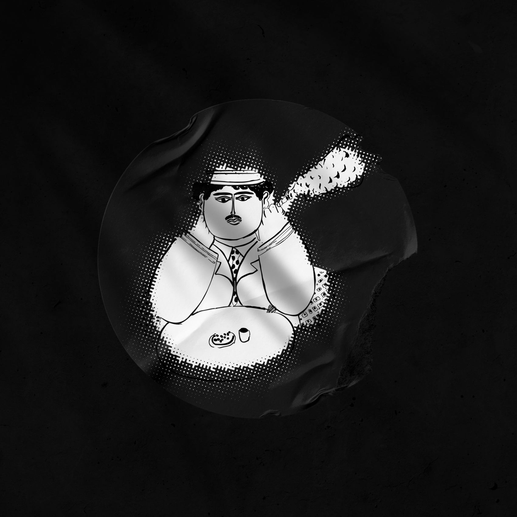 Visual identity design for the afternoon performance of "Charitos' Friends"