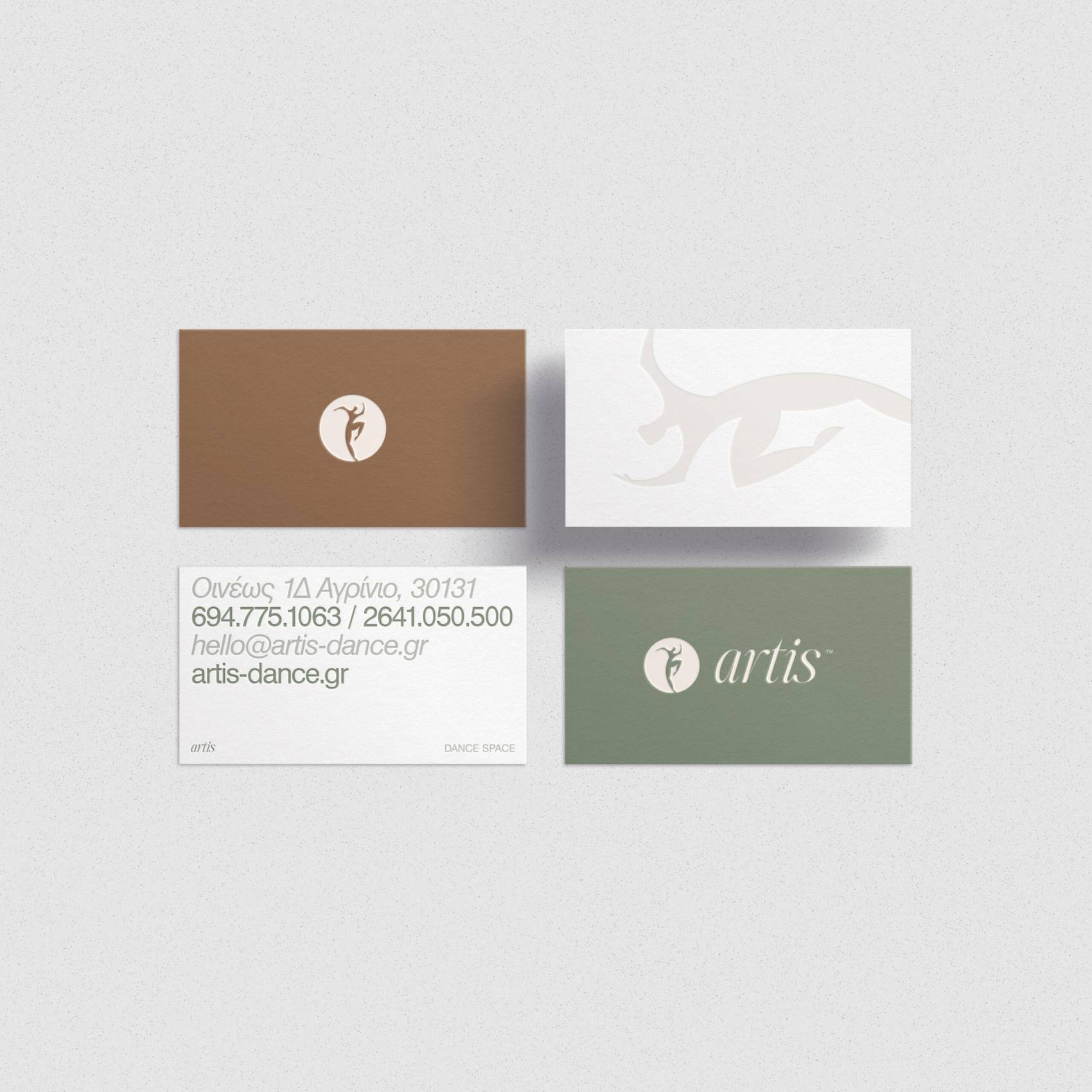 artis dance space - visual identity by mb―design