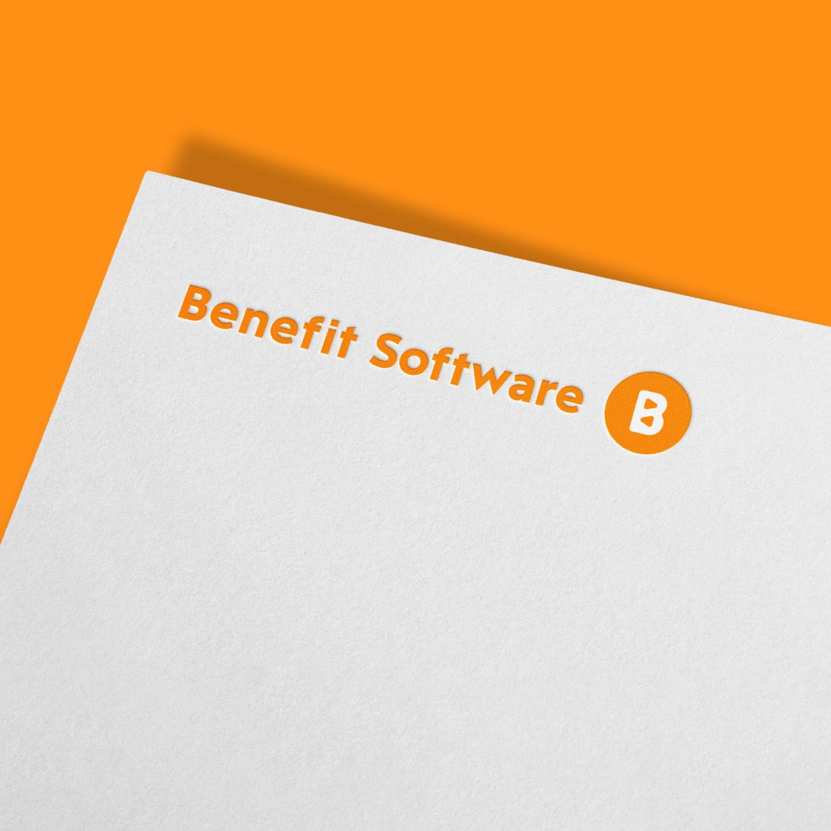 benefit software - visual identity by mb―design