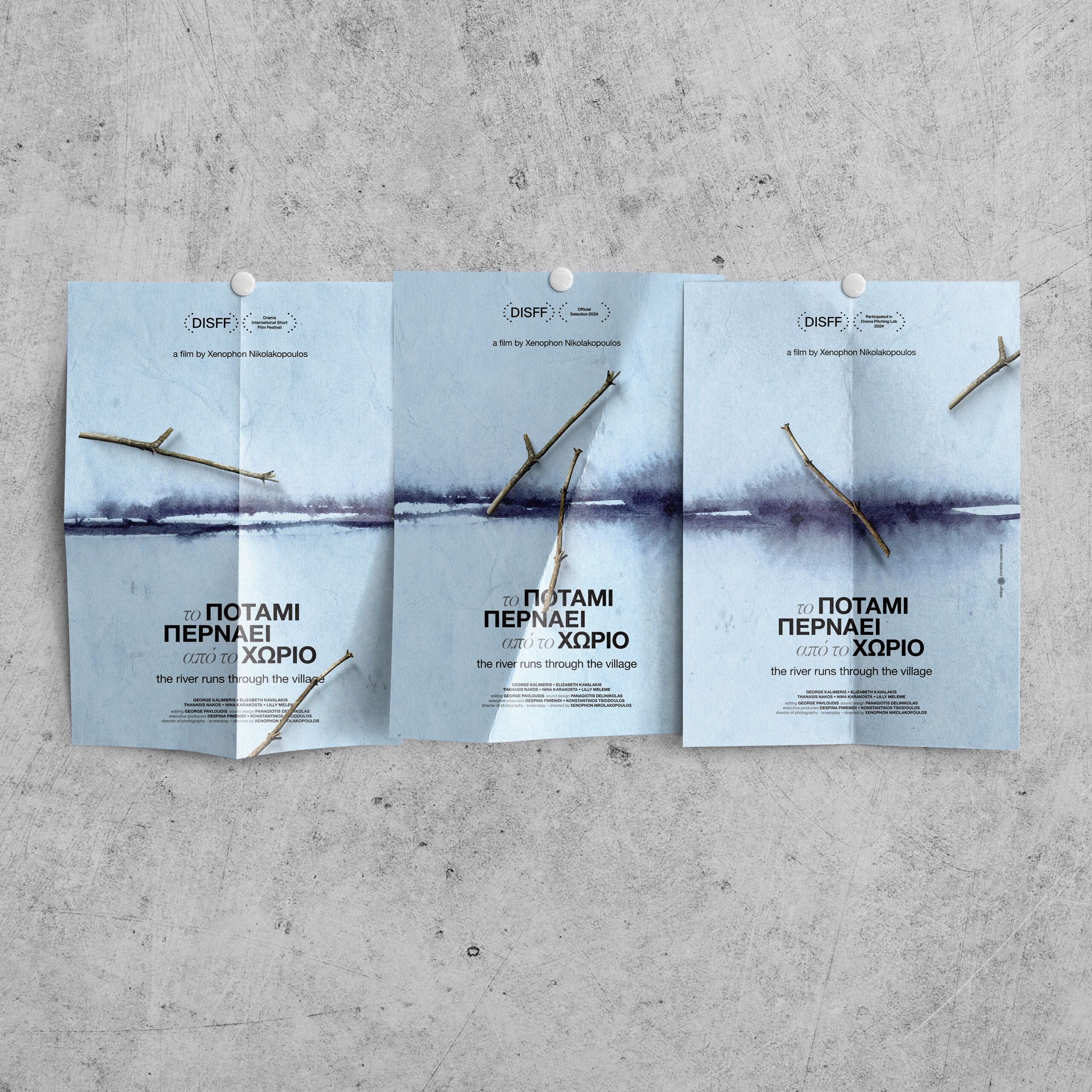 the river runs through the village - short film - visual identity by mb―design