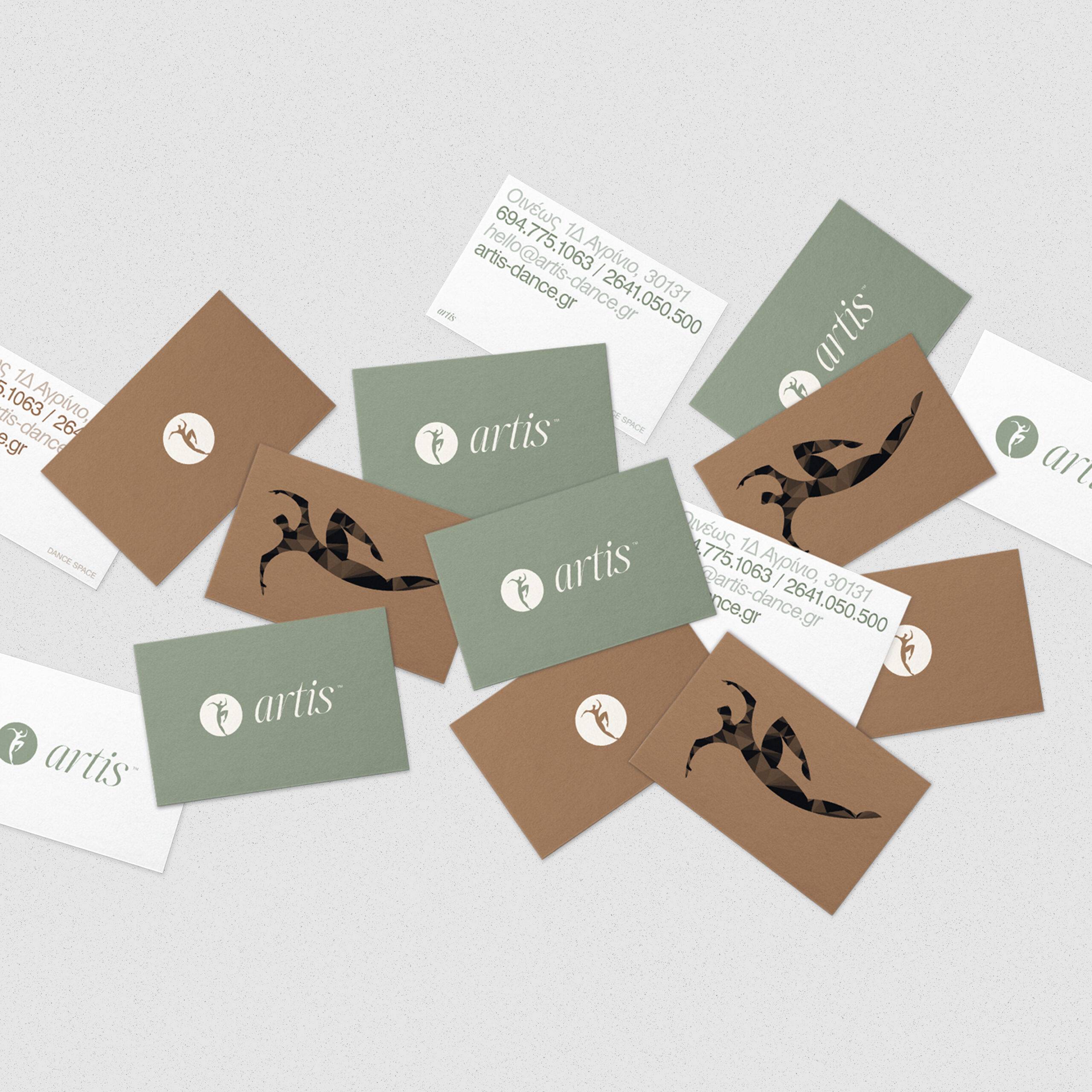artis dance space - visual identity by mb―design