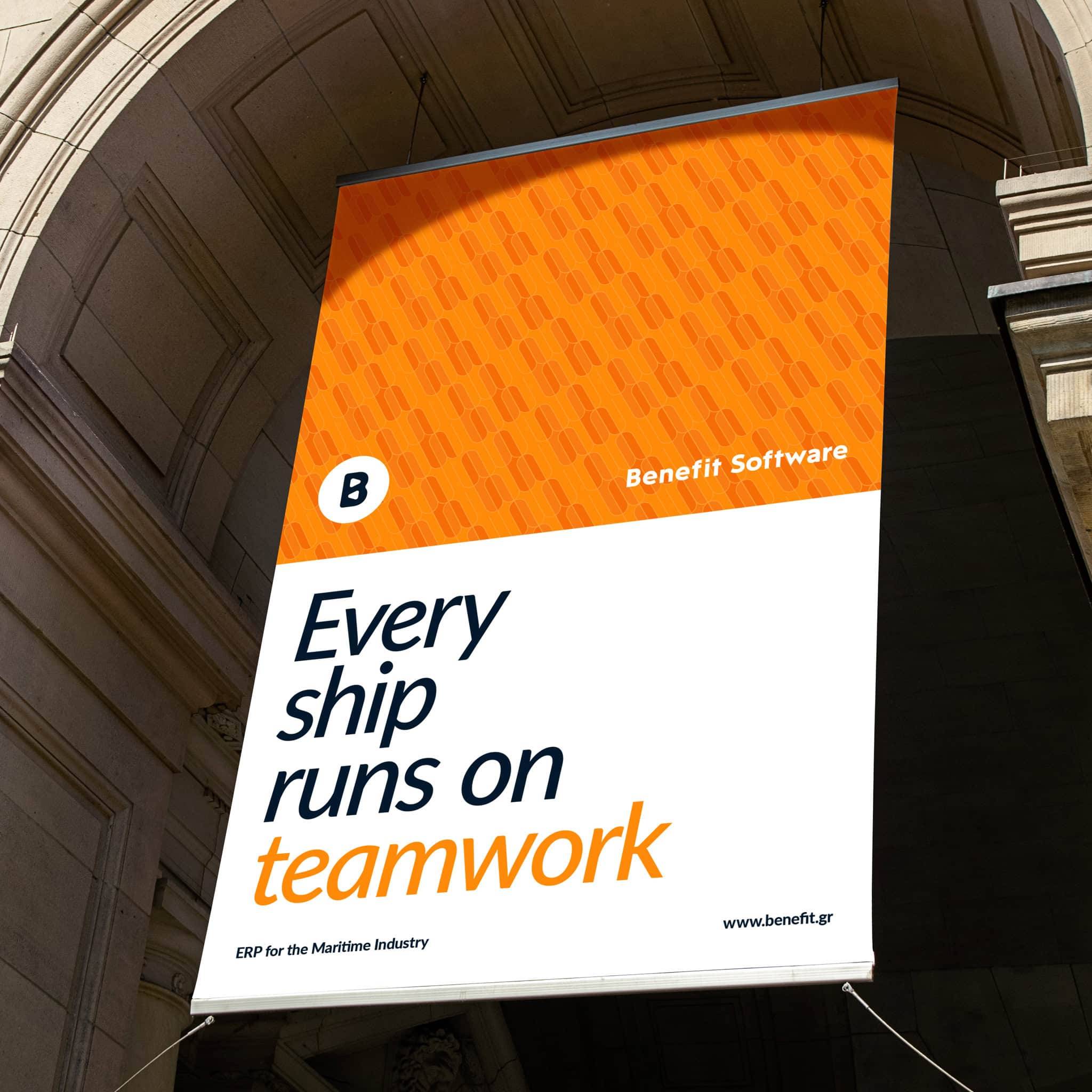 benefit software - visual identity by mb―design